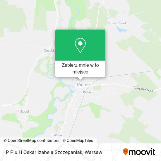 Mapa P P u H Oskar Izabela Szczepaniak