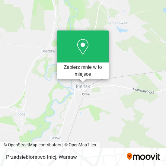 Mapa Przedsiebiorstwo Inicj