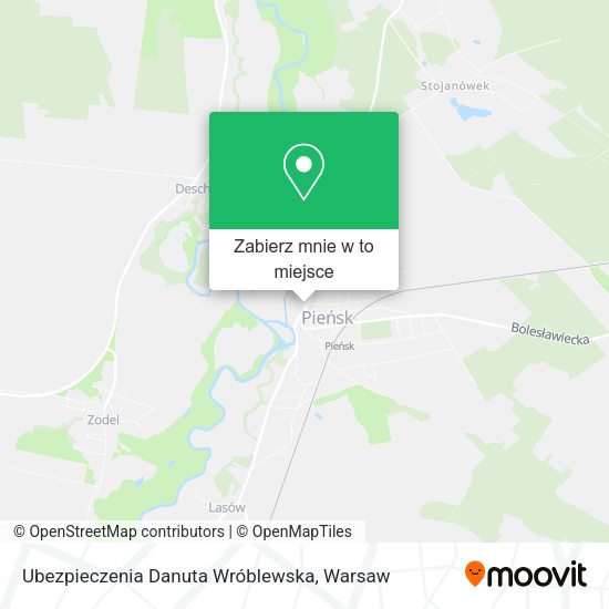 Mapa Ubezpieczenia Danuta Wróblewska