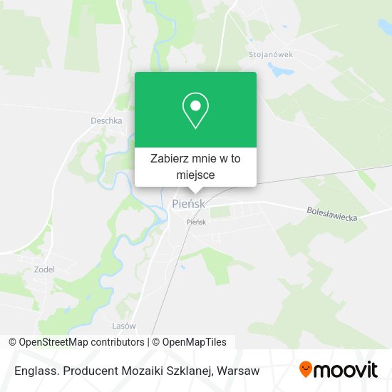 Mapa Englass. Producent Mozaiki Szklanej