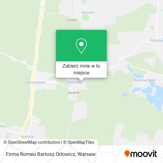 Mapa Firma Romeo Bartosz Orłowicz