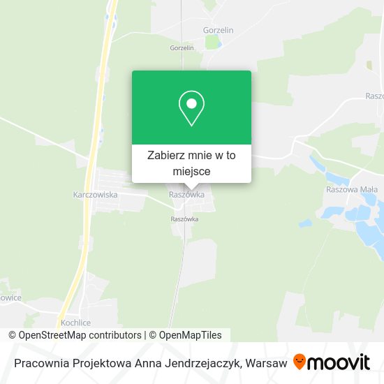 Mapa Pracownia Projektowa Anna Jendrzejaczyk