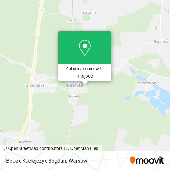 Mapa Bodek Kuciejczyk Bogdan