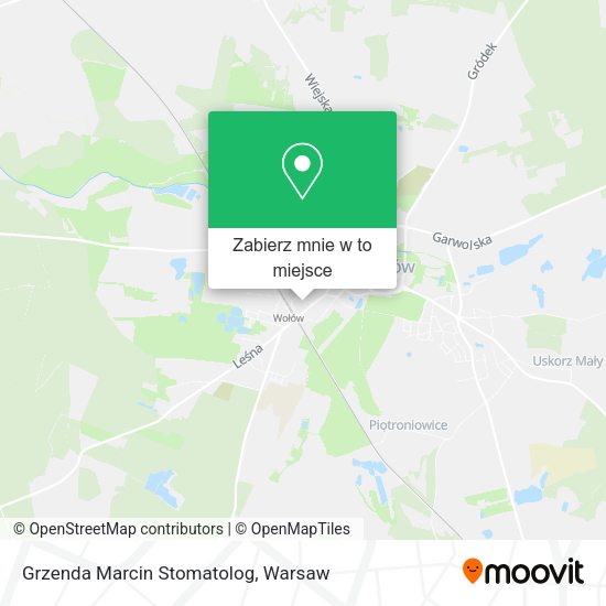 Mapa Grzenda Marcin Stomatolog