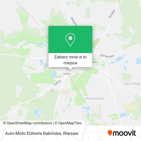 Mapa Auto-Moto Elżbieta Babińska