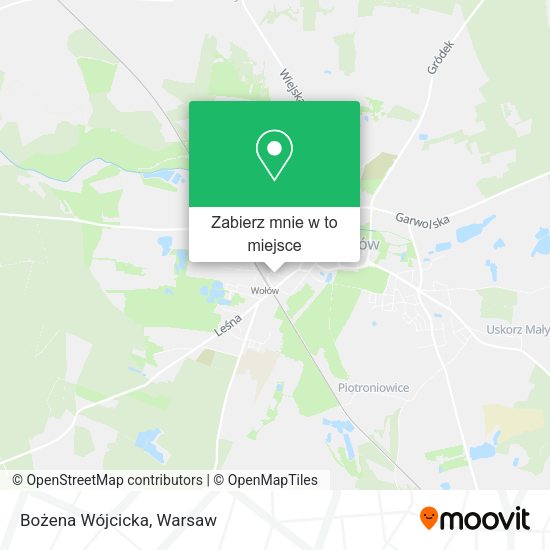 Mapa Bożena Wójcicka