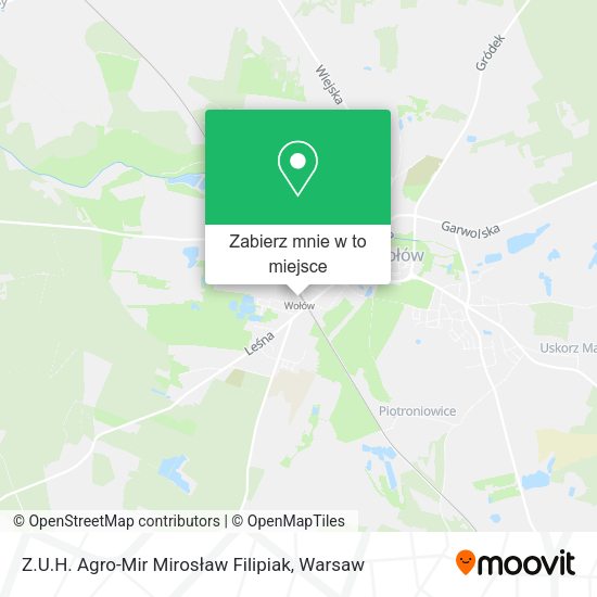 Mapa Z.U.H. Agro-Mir Mirosław Filipiak