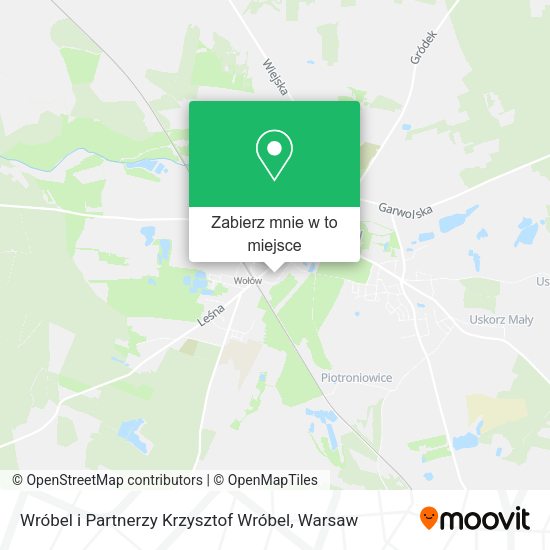 Mapa Wróbel i Partnerzy Krzysztof Wróbel