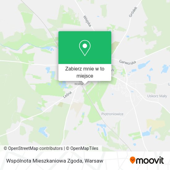 Mapa Wspólnota Mieszkaniowa Zgoda