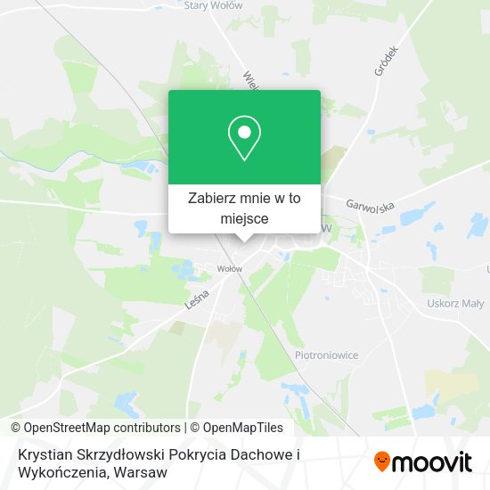 Mapa Krystian Skrzydłowski Pokrycia Dachowe i Wykończenia