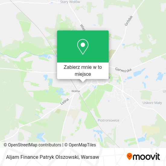 Mapa Aljam Finance Patryk Olszowski