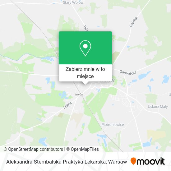 Mapa Aleksandra Stembalska Praktyka Lekarska