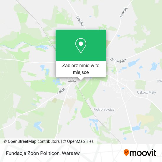 Mapa Fundacja Zoon Politicon