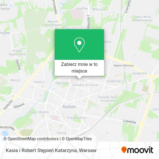 Mapa Kasia i Robert Stępień Katarzyna