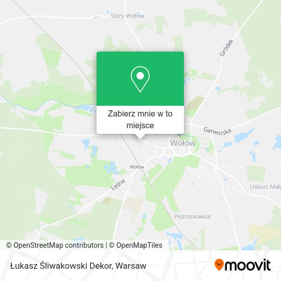 Mapa Łukasz Śliwakowski Dekor