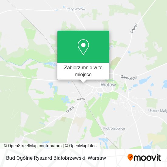 Mapa Bud Ogólne Ryszard Białobrzewski