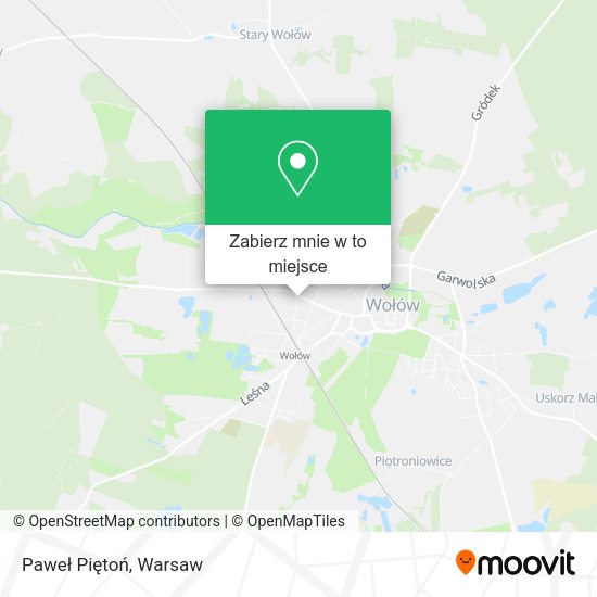 Mapa Paweł Piętoń