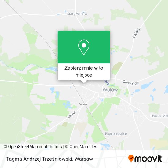 Mapa Tagma Andrzej Trześniowski