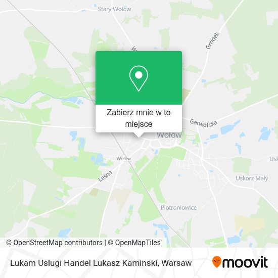 Mapa Lukam Uslugi Handel Lukasz Kaminski