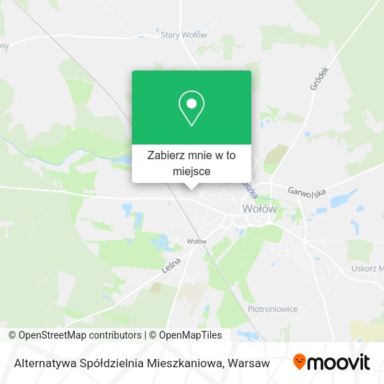 Mapa Alternatywa Spółdzielnia Mieszkaniowa