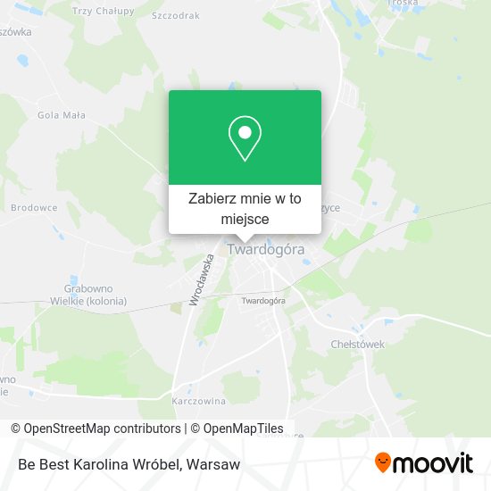 Mapa Be Best Karolina Wróbel