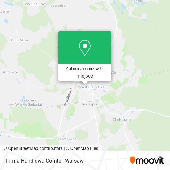 Mapa Firma Handlowa Comtel