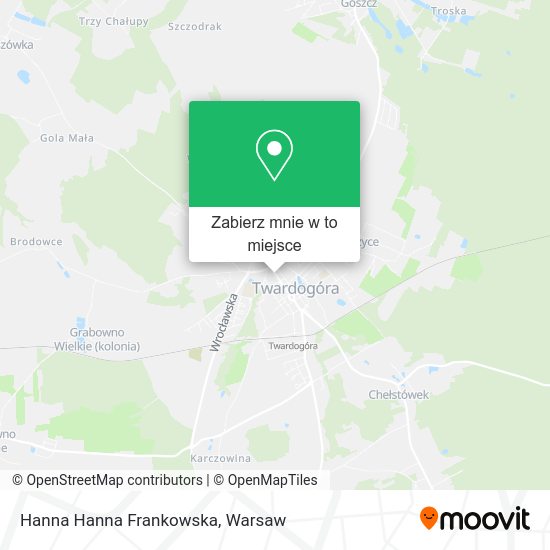 Mapa Hanna Hanna Frankowska