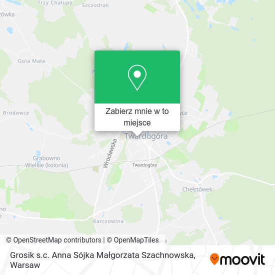 Mapa Grosik s.c. Anna Sójka Małgorzata Szachnowska