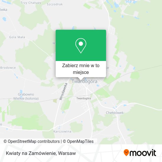 Mapa Kwiaty na Zamówienie