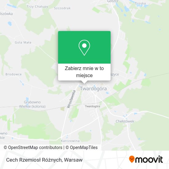 Mapa Cech Rzemiosł Różnych