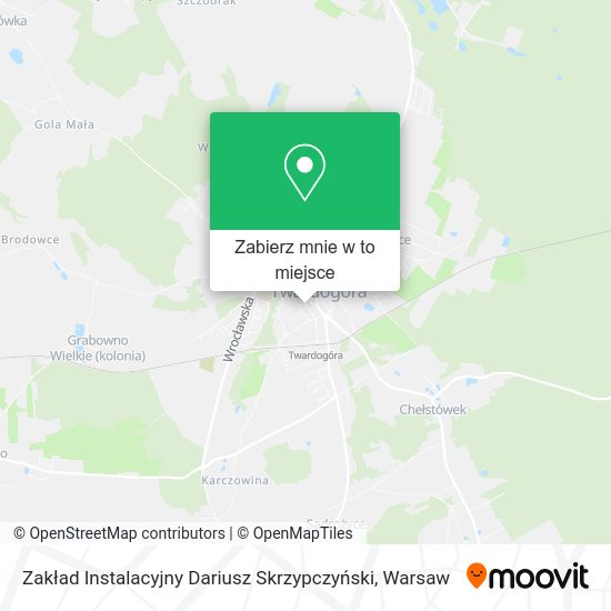 Mapa Zakład Instalacyjny Dariusz Skrzypczyński