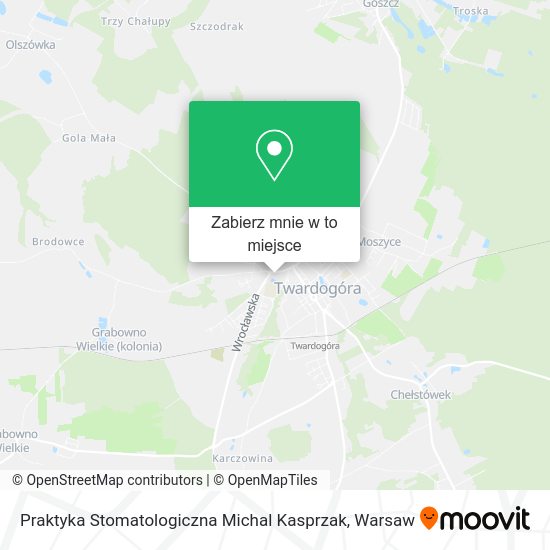 Mapa Praktyka Stomatologiczna Michal Kasprzak