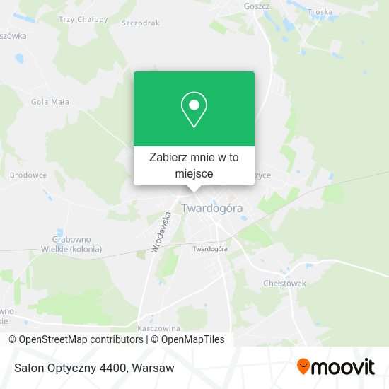 Mapa Salon Optyczny 4400