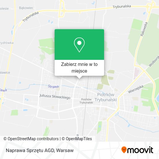 Mapa Naprawa Sprzętu AGD