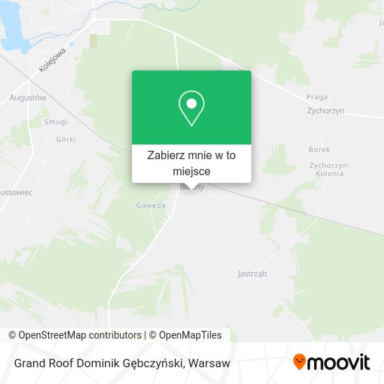 Mapa Grand Roof Dominik Gębczyński