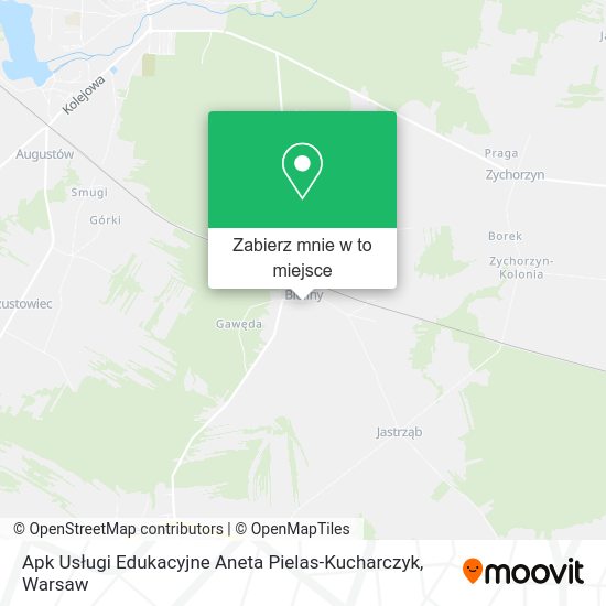 Mapa Apk Usługi Edukacyjne Aneta Pielas-Kucharczyk