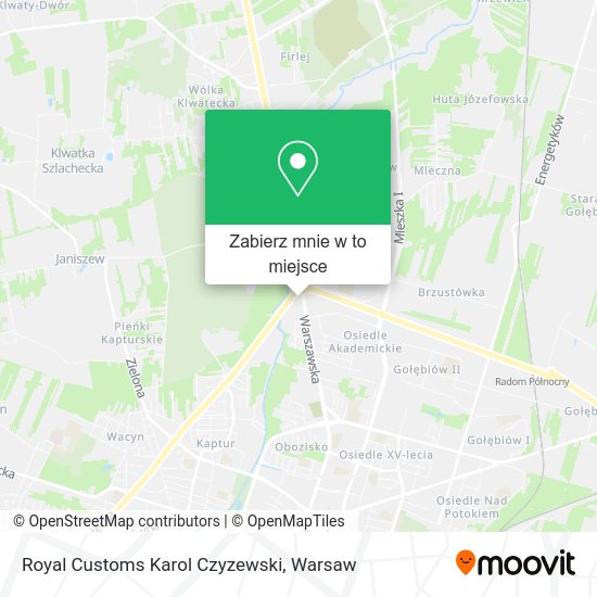 Mapa Royal Customs Karol Czyzewski