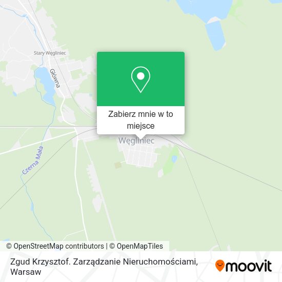 Mapa Zgud Krzysztof. Zarządzanie Nieruchomościami