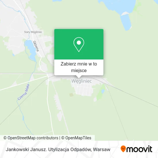 Mapa Jankowski Janusz. Utylizacja Odpadów