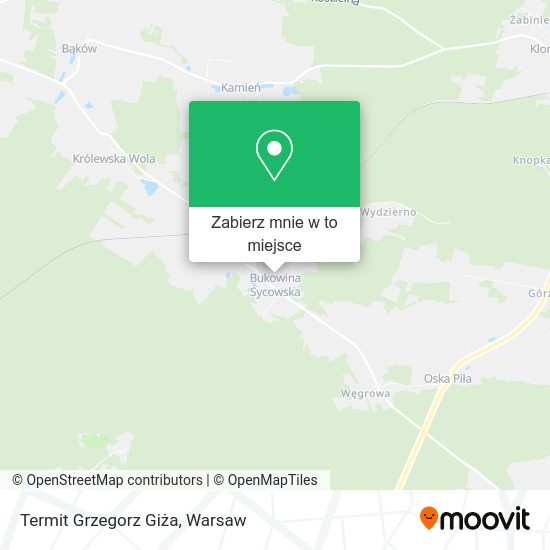 Mapa Termit Grzegorz Giża