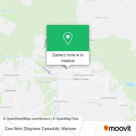 Mapa Zaw Rem Zbigniew Zawadzki