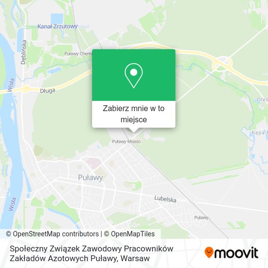 Mapa Społeczny Związek Zawodowy Pracowników Zakładów Azotowych Puławy