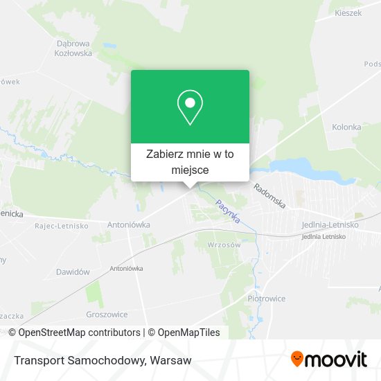 Mapa Transport Samochodowy