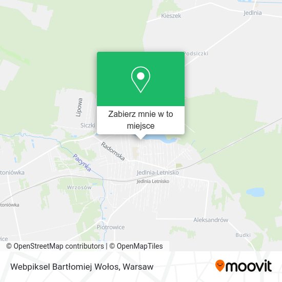 Mapa Webpiksel Bartłomiej Wołos