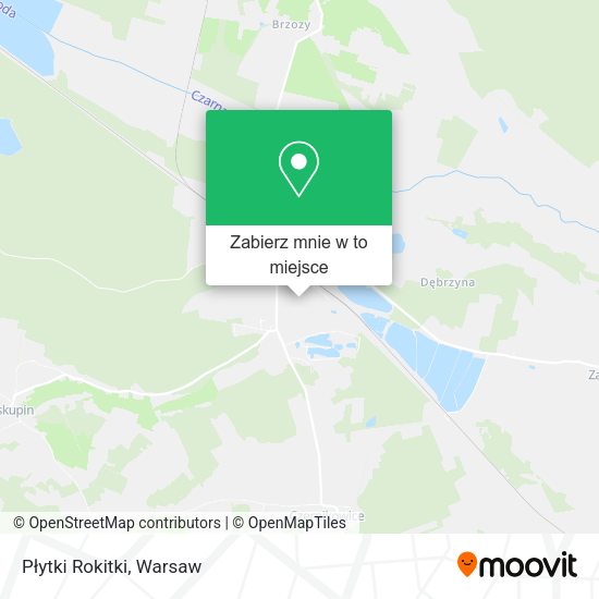 Mapa Płytki Rokitki