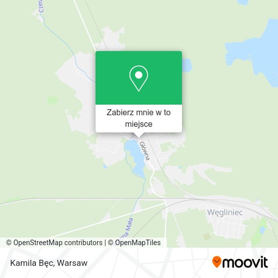 Mapa Kamila Bęc