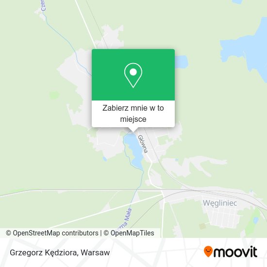 Mapa Grzegorz Kędziora