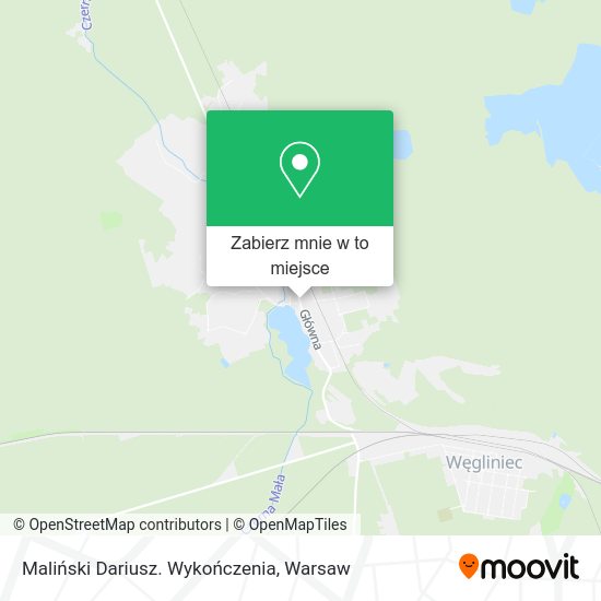 Mapa Maliński Dariusz. Wykończenia