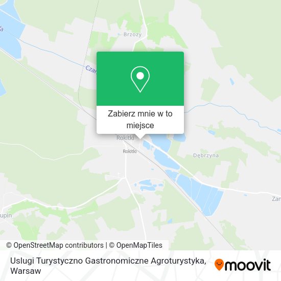 Mapa Uslugi Turystyczno Gastronomiczne Agroturystyka