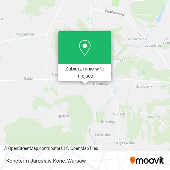 Mapa Koncterm Jarosław Konc